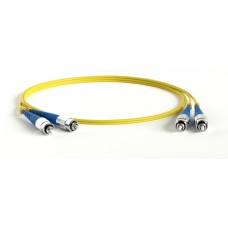 Патч-корд волоконно-оптический Hyperline FC-D2-9-FC/UR-FC/UR-H-30M-LSZH-YL