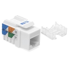 Модуль Keystone RJ45 TWT-OK45UTP/6-WH