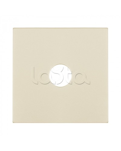 Накладка розетки TV (бежевый матовый) LK80 Экопласт (845102-1) в Первоуральске Розетки компьютерные и телефонные Pintop.ru
