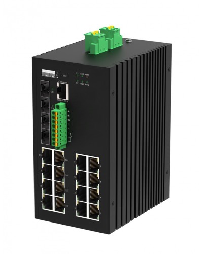 Управляемый промышленный L3 коммутатор Gigalink GL-SW-G307-16P4ST-I(BT) в Первоуральске Коммутаторы Pintop.ru