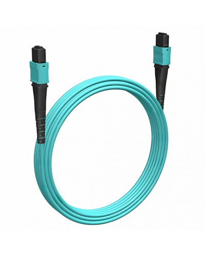 Кабельная сборка MPO(F) -MPO(F)-12 волокон 50/125 OM3, 2 m Cabeus (FOP-50-OM3-12-MPO(F)-12-MPO(F)-B-2m) в Первоуральске Кабельные сборки (оптические) Pintop.ru