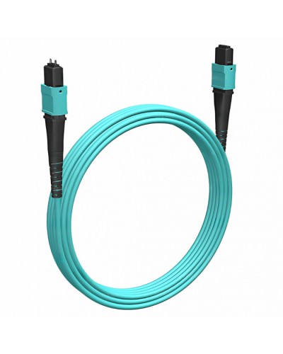 Кабельная сборка MPO(F) -MPO(M)-12 волокон 50/125 OM3, 5 m Cabeus (FOP-50-OM3-12-MPO(F)-12-MPO(M)-B-5m) в Первоуральске Кабельные сборки (оптические) Pintop.ru