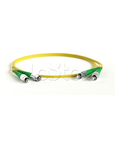 Патч-корд волоконно-оптический Hyperline FC-D2-9-FC/AR-LC/AR-H-1M-LSZH-YL в Первоуральске Патч-корды оптические Pintop.ru