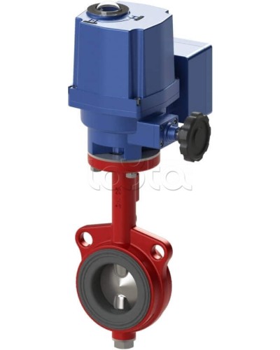 Затвор дисковый с электромеханическим приводом Спецавтоматика Зт 150/1,6(Э220М)-Ф.УЗ.1-АН-150 в Первоуральске Затворы дисковые Pintop.ru