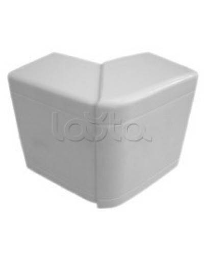 Угол внешний изменяемый 60х40 для кабель-канала INSTA Экопласт 76215 в Первоуральске Аксессуары для кабель-канала Pintop.ru