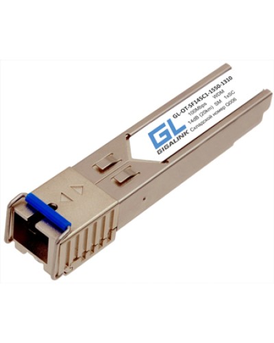 Модуль SFP Gigalink GL-OT-SF14SC1-1310-1550 в Первоуральске Модули SFP/XFP/GBIC Pintop.ru