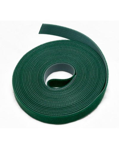 Лента липучка в рулоне, ширина 16 мм Hyperline WASNR-5x16-GN в Первоуральске Стяжки-хомуты Pintop.ru