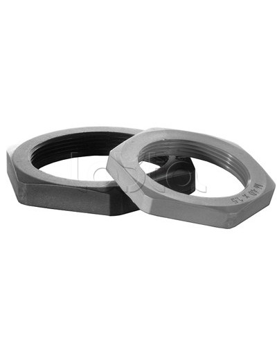 Гайка М63х1,5, полиамид, цвет черный DKC PAGM63N в Первоуральске Крепеж Pintop.ru