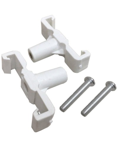 Комплект фиксаторов для установки суппорта в короб 120х50 мм, 2 шт. LANMASTER (LAN-CT120-FRM-FIX) в Первоуральске Аксессуары для лотков Pintop.ru