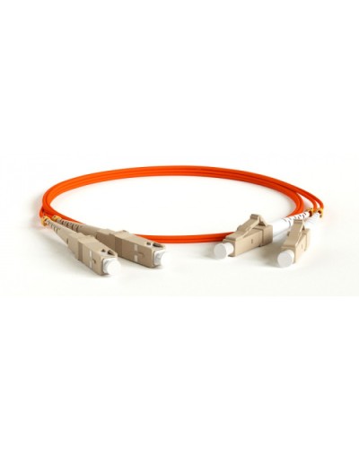 Патч-корд волоконно-оптический Hyperline FC-D2-62-ST/PR-ST/PR-H-50M-LSZH-OR в Первоуральске Патч-корды оптические Pintop.ru