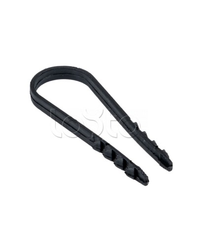 Дюбель-хомут для круглого кабеля (19-25мм) черный (50шт.) EKF PROxima (plc-ncs50-19x25b) в Первоуральске Крепеж: Дюбели, шурупы, саморезы Pintop.ru