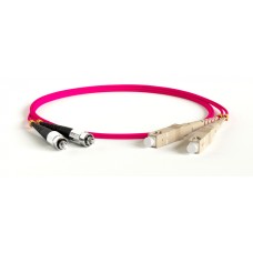 Патч-корд волоконно-оптический Hyperline FC-D2-504-LC/PR-ST/PR-H-50M-LSZH-MG