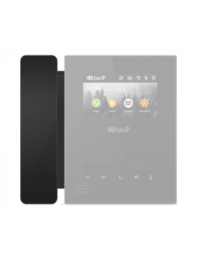 Аудиотрубка дополнительная BAS-IP SP-AU BLACK в Первоуральске Абонентские IP устройства Pintop.ru