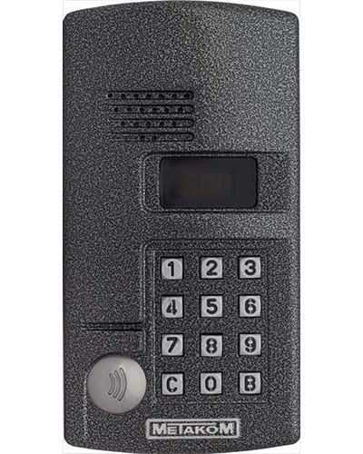 Блок вызова домофона Метаком MK2003.2-MFEV в Первоуральске Блоки вызова многоабонентные Pintop.ru