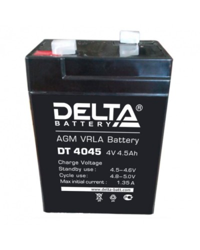 Аккумулятор свинцово-кислотный Delta DT 4045 в Первоуральске Электротехническое оборудование Pintop.ru