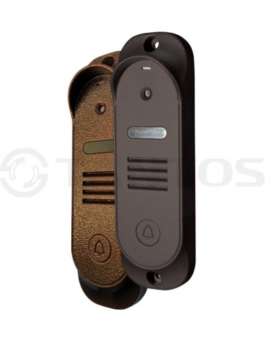 Панель вызывная антивандальная Tantos Stich (медь) в Первоуральске Вызывные видеопанели малоабонентные Pintop.ru