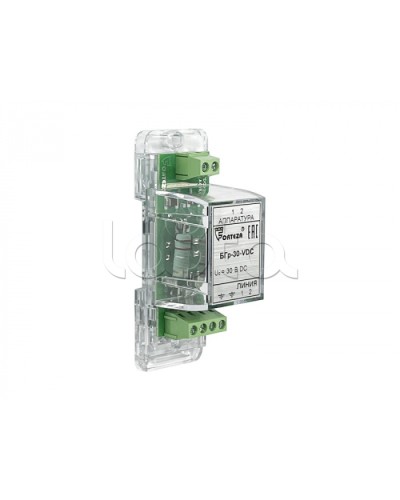 Устройство защиты от импульсных перенапряжений Forteza Блок БГр-30-VDC в Первоуральске Устройства защиты операционных процессоров (ОПС) Pintop.ru