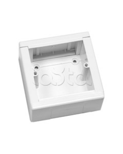 Коробка 1 пост для розетки 60 мм Экопласт 72911-1 в Первоуральске Аксессуары для лотков Pintop.ru