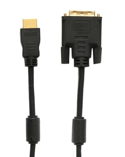 Шнур HDMI - DVI-D gold 5 м с фильтрами (5шт/уп) REXANT 17-6306 в Первоуральске Патч-корды и пигтейлы Pintop.ru