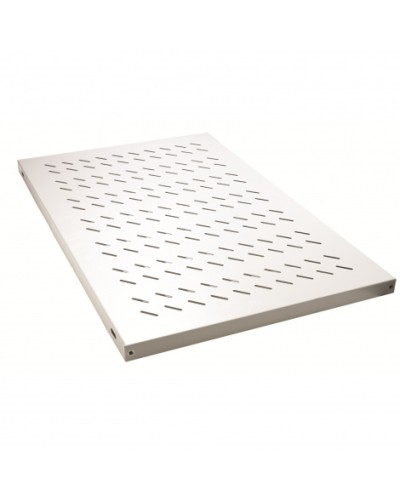 Полка стационар. 19, для шкафов глуб. 600, 370мм, нагрузка 50 кг, сер. Datarex DR-421110 в Первоуральске Полки для шкафов и стоек Pintop.ru