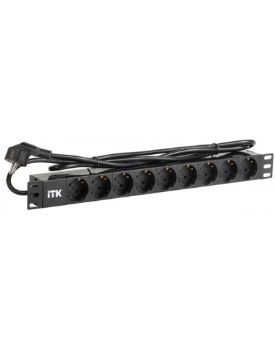 Блок розеток 9 розеток ITK PH22-9D1-P ITK PDU в Первоуральске Блоки розеток Pintop.ru