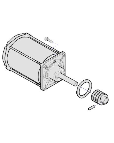 Корпус редуктора G12000 Came 119RIG102 в Первоуральске Запчасти для шлагбаумов и автоматики Pintop.ru