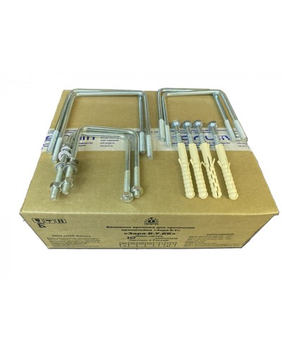 Комплект крепежа для крепления кронштейнов «Заря-К-У» и «Заря-К-18» Elsys «Заря-К-У.КК» в Первоуральске Дополнительное оборудование для СКУД Pintop.ru