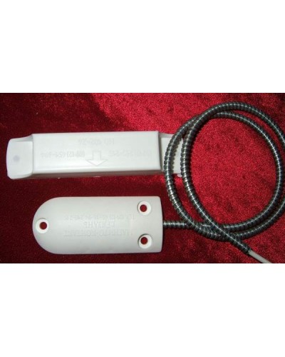 Извещатель охранный точечный магнитоконтактный Магнито-Контакт Змея исп.07 (ИО 102-26) (металлорукав из нержавеющей стали) в Первоуральске Извещатели охранные Pintop.ru