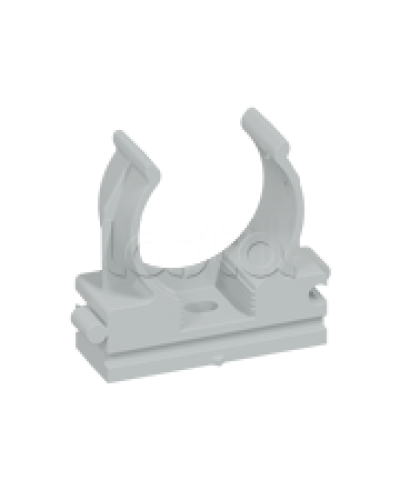 CFQ32 Держатель (клипса) для труб, для монтажного пистолета D32мм, цвет чёрн. (1уп=10шт) Экопласт (41532-10BL) в Первоуральске Держатели, клипсы, скобы Pintop.ru