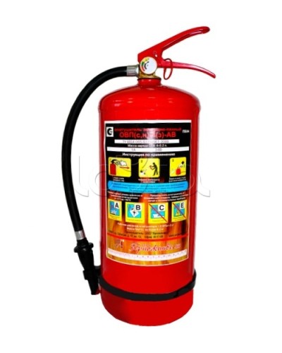 Огнетушитель воздушно-пенный Ярпожинвест ОВП-10(з) в Первоуральске Огнетушители Pintop.ru