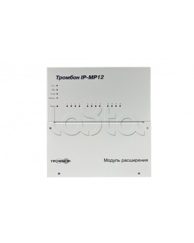 Модуль расширения Тромбон IP-МР12 в Первоуральске Система оповещения и трансляции Pintop.ru
