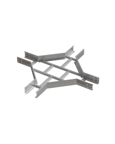 Х-разветвитель лестничный 100х600х1,5 мм INOX304 N КМ-Профиль (LXD100-600-1.5 INOX304 N) в Первоуральске Аксессуары для лотков Pintop.ru