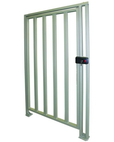 Калитка полноростовая без привода с электромеханический замком и доводчиком PERCo-WHD-15R в Первоуральске Калитки Pintop.ru