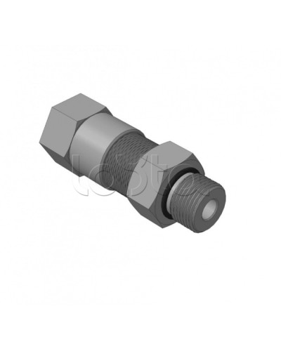 Кабельный ввод для бронированного кабеля с уплотнением внутренней оболочки кабеля резьбой G1/2, внешним диаметром кабеля Dm=14-18 мм и проходным диаметром кабеля d=8-12 мм Спектрон КВБ-18/12-М-G1/2 в Первоуральске Аксессуары для кабель-канала Pintop.ru