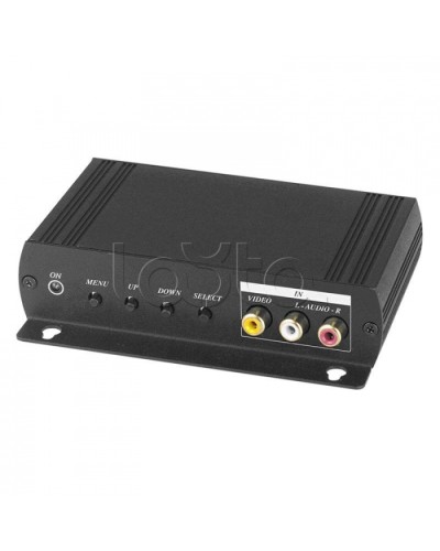 Конвертер аудио и композитного видеосигнала в VGA и HDMI-сигнал SC&T AD001HH в Первоуральске Видеоусилители, Модуляторы, Делители Pintop.ru