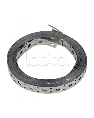 Лента перфорированная монтажная прямая 20х0,55 (25 м) EKF (lpmp20x0.55-25) в Первоуральске Стяжки-хомуты Pintop.ru