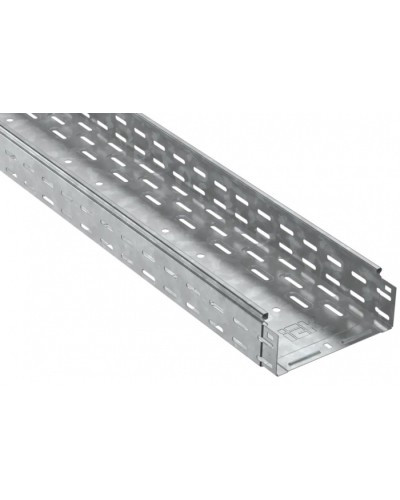 ESCA Лоток перфорированный 80х300х3000-1,0 HDZ IEK (CLP10-080-300-100-3-M-HDZ) в Первоуральске Кабельные лотки Pintop.ru