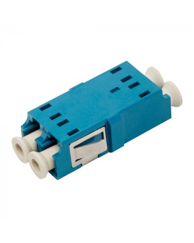 Адаптер оптический LC, SM, корпус SC без фланцев, дуплексный LANMASTER (LAN-2LCS/NF-AM-SM) в Первоуральске Проходные адаптеры и розетки оптические Pintop.ru