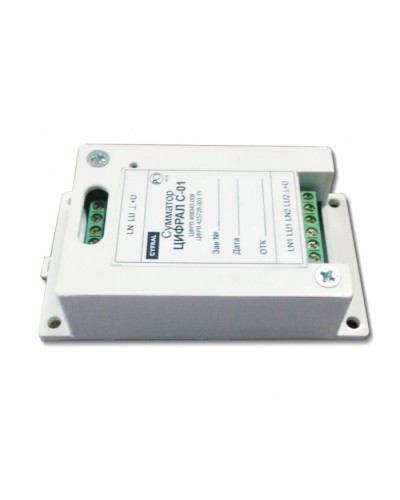 Сумматор Цифрал С-01 в Первоуральске Блоки коммутации многоабонентные Pintop.ru