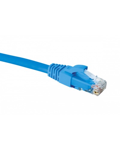 Коммутационный шнур категории 5e U/UTP, LSZH, 1,5 м, синий Eurolan (21D-U5-1EBU) в Первоуральске Патчкорды (медные) Pintop.ru