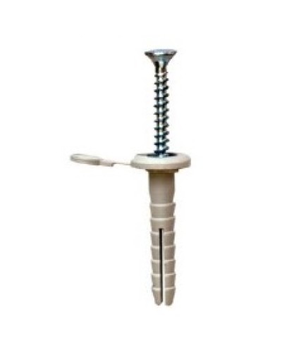 Саморез 4х35 мм с дюбелем C6 DKC CM06520 в Первоуральске Крепеж: Дюбели, шурупы, саморезы Pintop.ru