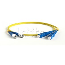 Патч-корд волоконно-оптический Hyperline FC-D2-9-FC/UR-SC/UR-H-2M-LSZH-YL