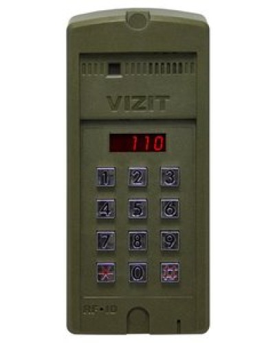 Блок вызова Vizit БВД-SM110F в Первоуральске Блоки вызова многоабонентные Pintop.ru