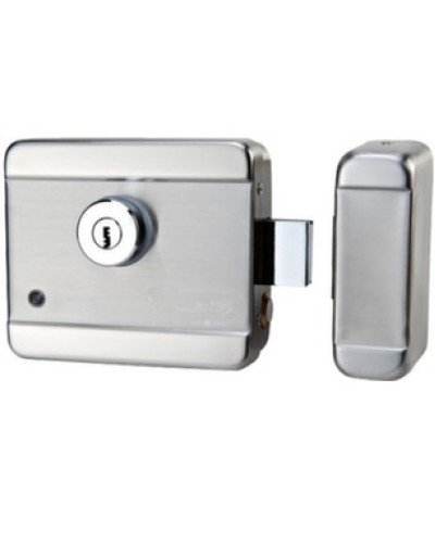 Замок моторного типа электромеханический накладной универсальный AccordTec AT-EL201A в Первоуральске Электромеханические замки Pintop.ru