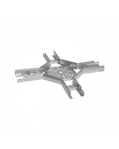 Х-образный ответвитель лестничный 600х100 (1,5 мм) Промрукав (PR08.5656) в Первоуральске Аксессуары для лотков Pintop.ru