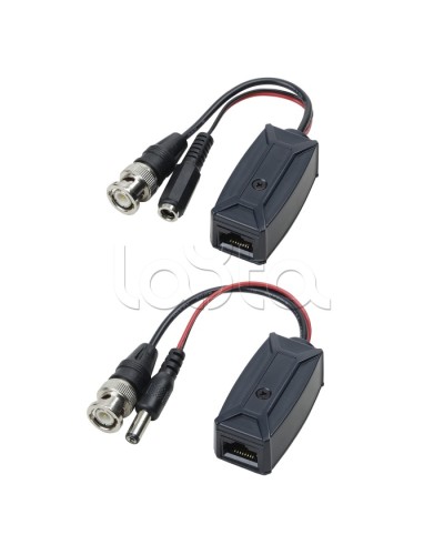 Комплект для передачи HDCVI/HDTVI/AHD видео и питания по витой паре SC&T TTP111HDP-LK в Первоуральске Видеоусилители, Модуляторы, Делители Pintop.ru