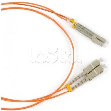 Патч-корд оптический LANMASTER LAN-LC-SC/OM2-0.5
