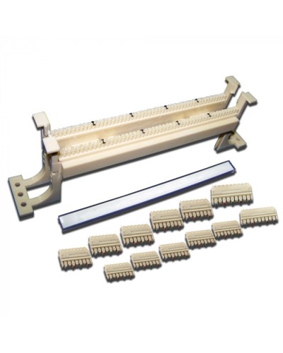 50-парный 110 настенный кросс, блоки и ножки в комплекте LANMASTER (LAN-WS110-50FT) в Первоуральске Кроссы оптические Pintop.ru