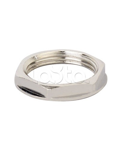 Гайка M16x1,5 никелированная латунь DKC 6006-16A в Первоуральске Крепеж Pintop.ru