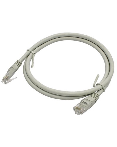 Шнур коммутационный U/UTP категория 5e PVC 1,0 м, серый DR-180007 Datarex в Первоуральске Патчкорды (медные) Pintop.ru